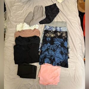 Workout gym clothing bundle